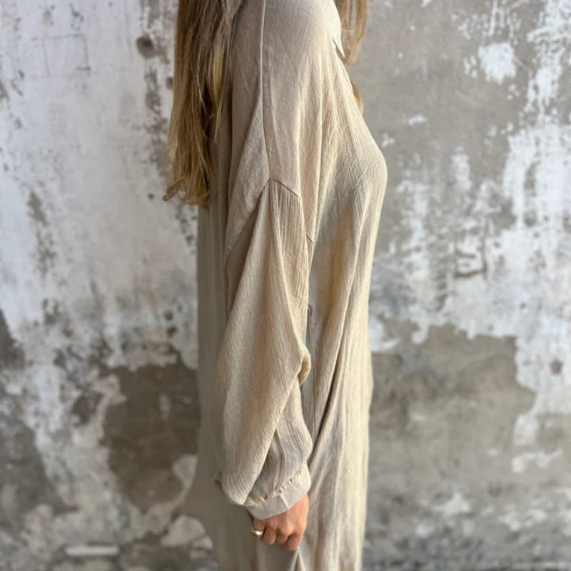 CARMEN | BUTTON-FRONT RELAXED-FIT CO-ORD SET
