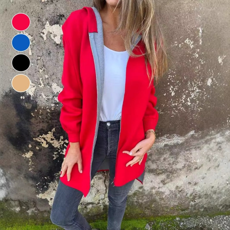 Norine | Hooded Long Cardigan