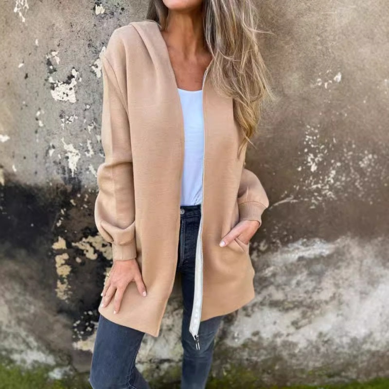 Norine | Hooded Long Cardigan
