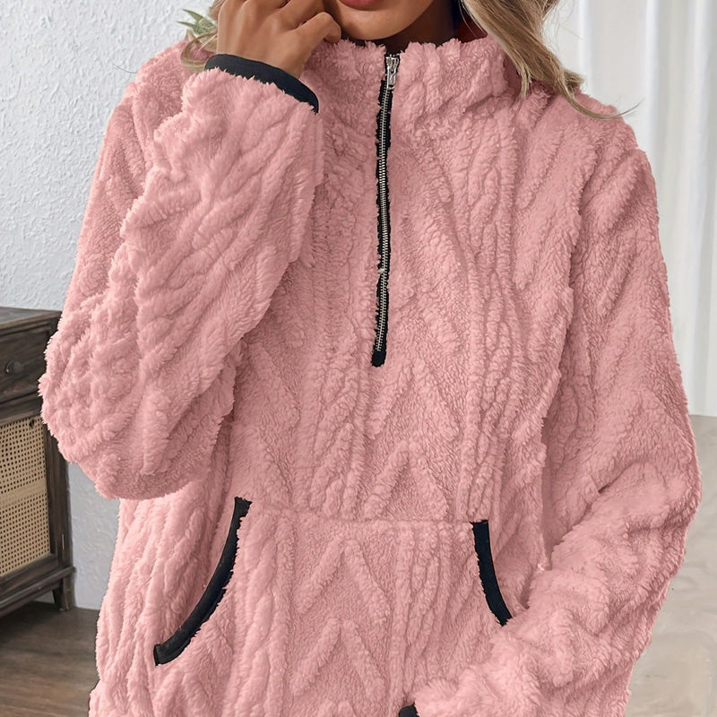 HARPER | ZIP-UP RELAXED-FIT HOODIE