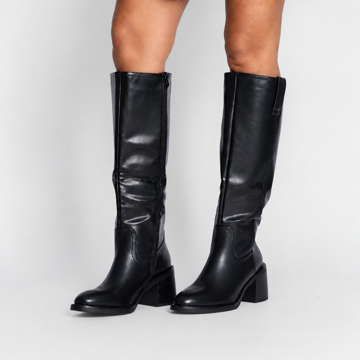 Lavinia | Block-Heel Tall Boots – product image 1