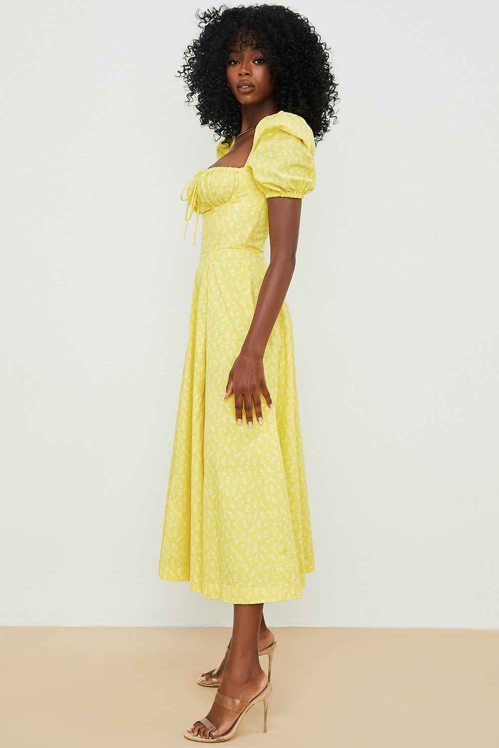 AVIANA | FLORAL MIDI DRESS