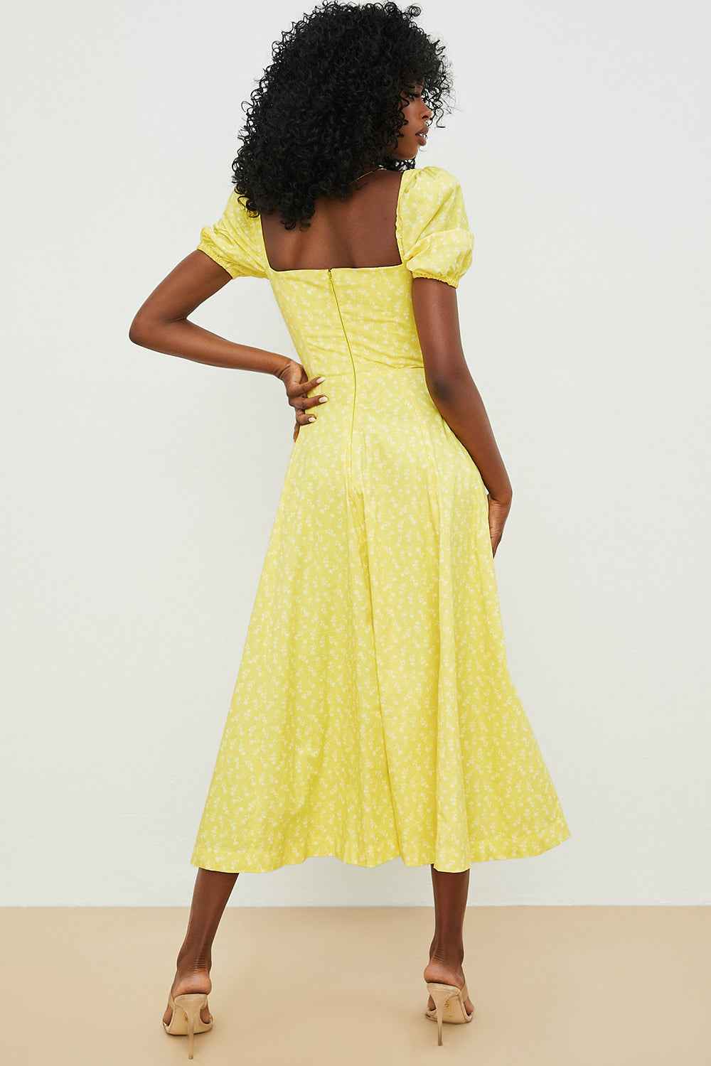 AVIANA | FLORAL MIDI DRESS