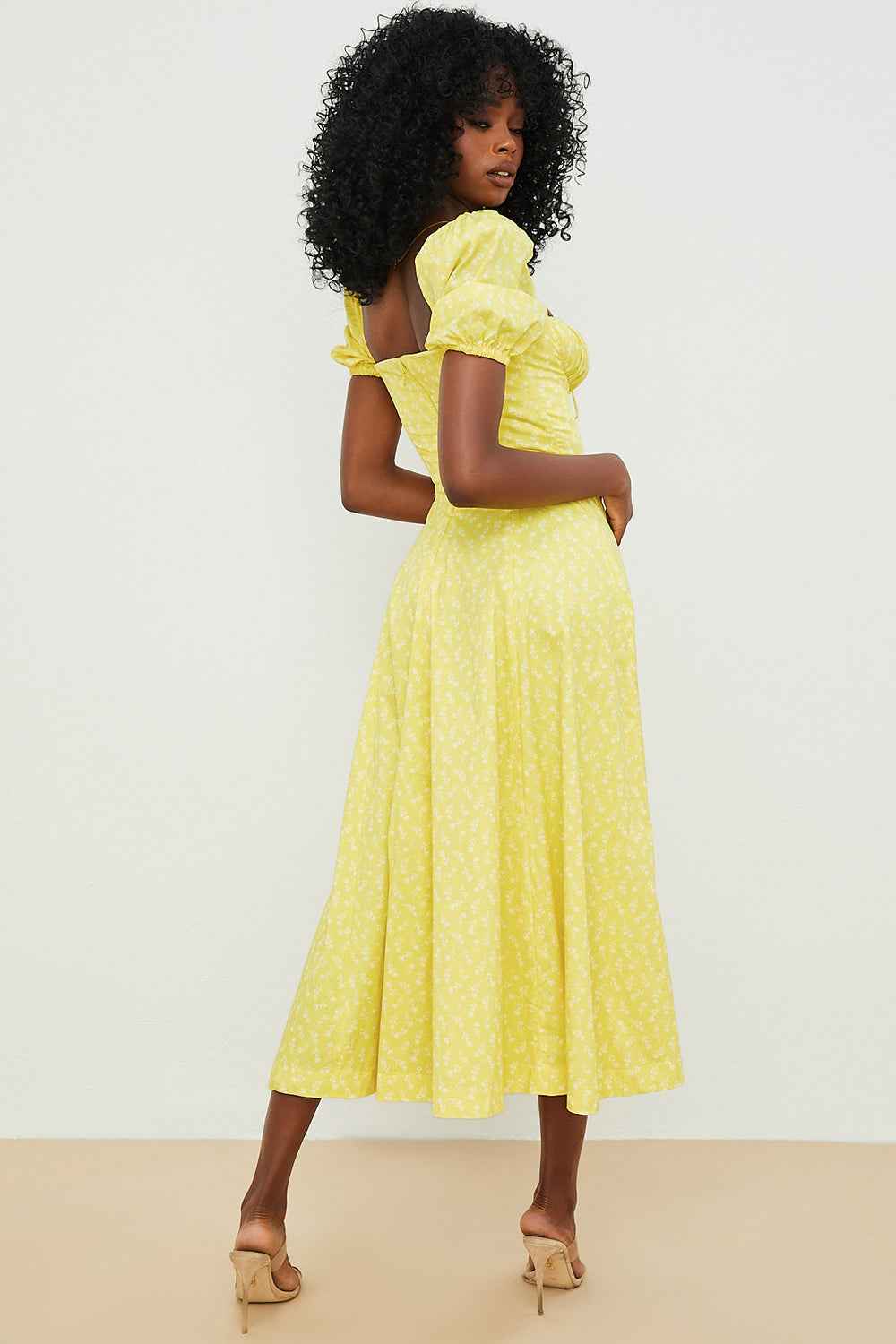 AVIANA | FLORAL MIDI DRESS
