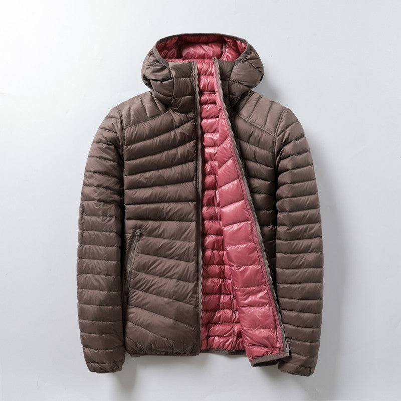 Sydni | Contrast-Lined Quilted Jacket