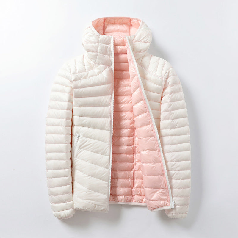 Sydni | Contrast-Lined Quilted Jacket