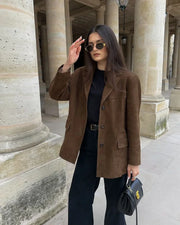 Nailah | Notch-Lapel Blazer