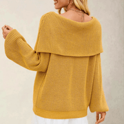 Ozella | Foldover Off-Shoulder Jumper