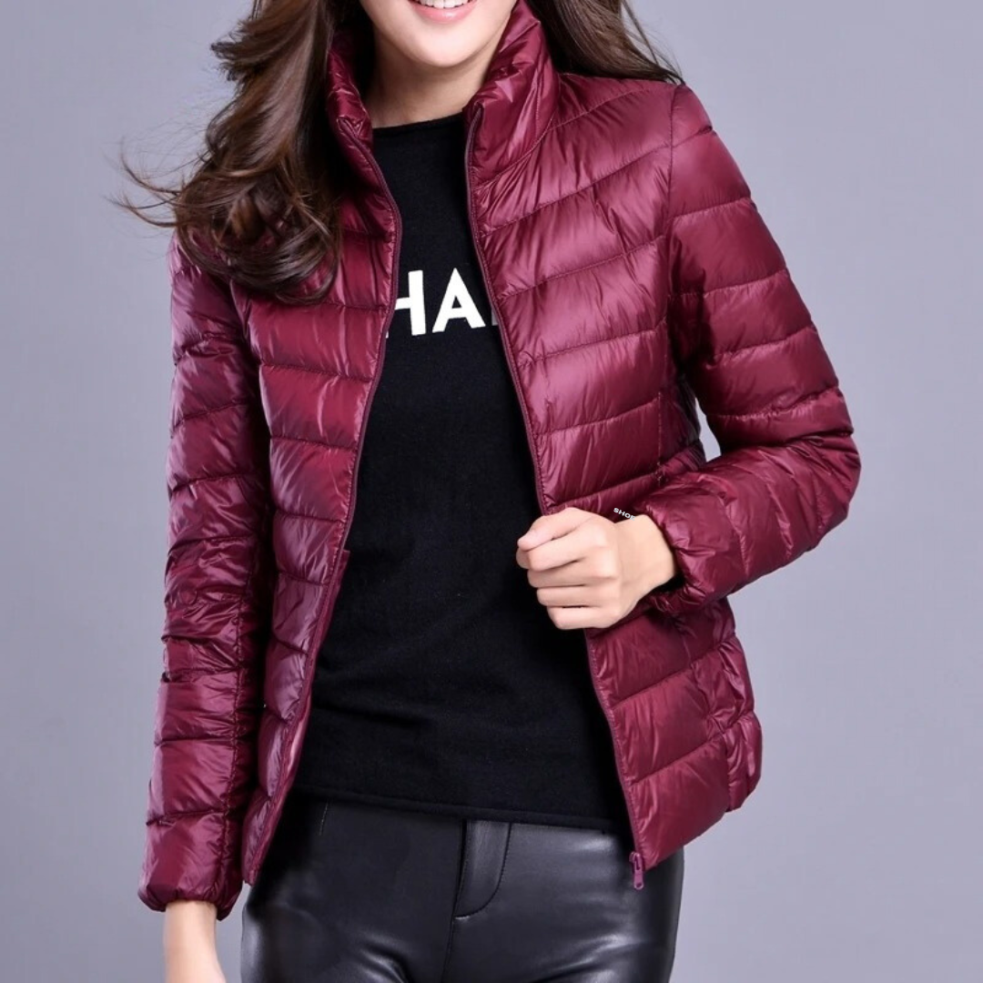 Keyana | Stand-Collar Puffer Jacket