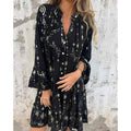 GAYLE | LONG-SLEEVE MIDI DRESS