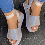 Women's sandals in Silver