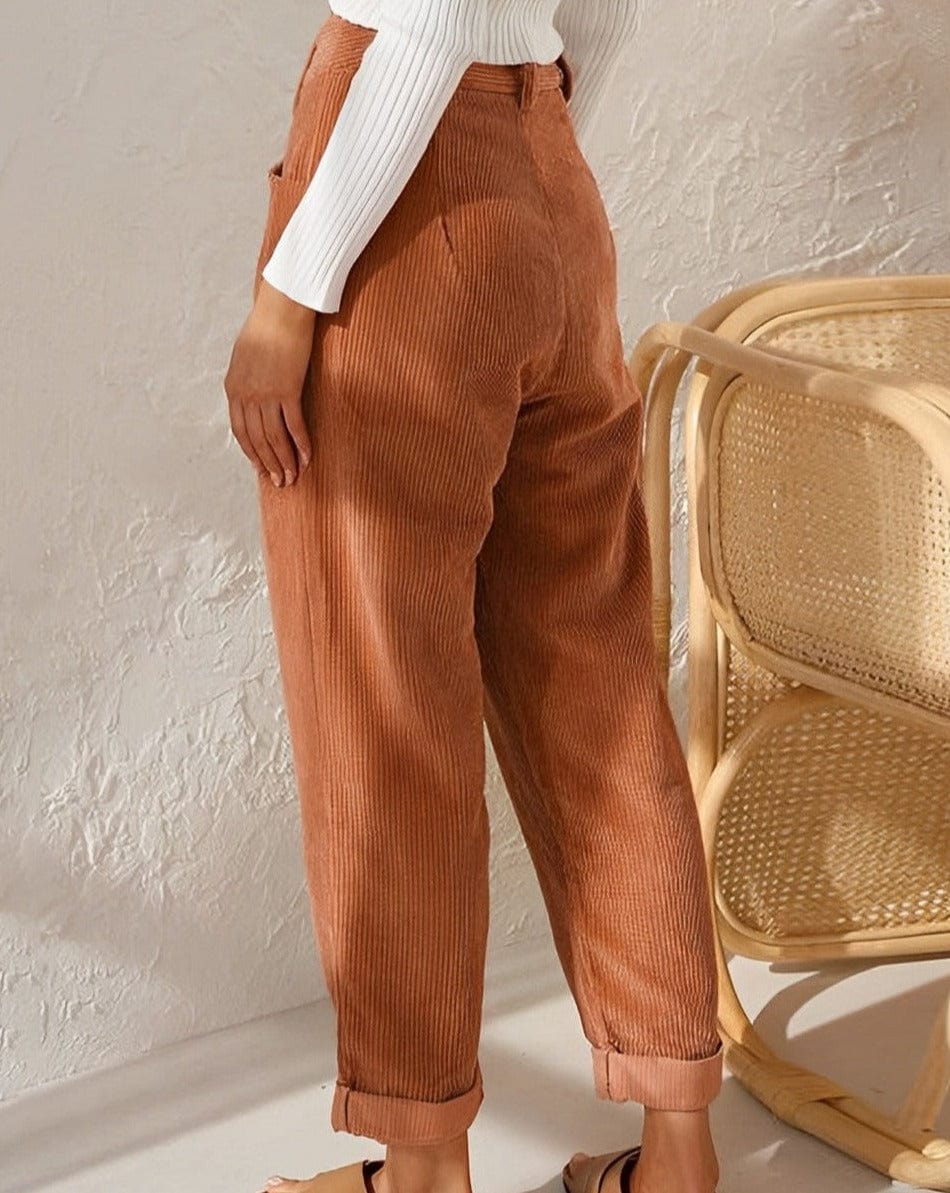 CASSIDY | POCKET-DETAIL HIGH-WAISTED DRESS